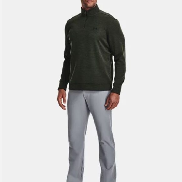 Under Armour Storm Sweaterfleece Baroque Green / Black M NWT IN PACKAGING - Picture 3 of 10